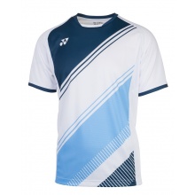 Yonex Tennis-Tshirt Tournament weiss/blau Herren